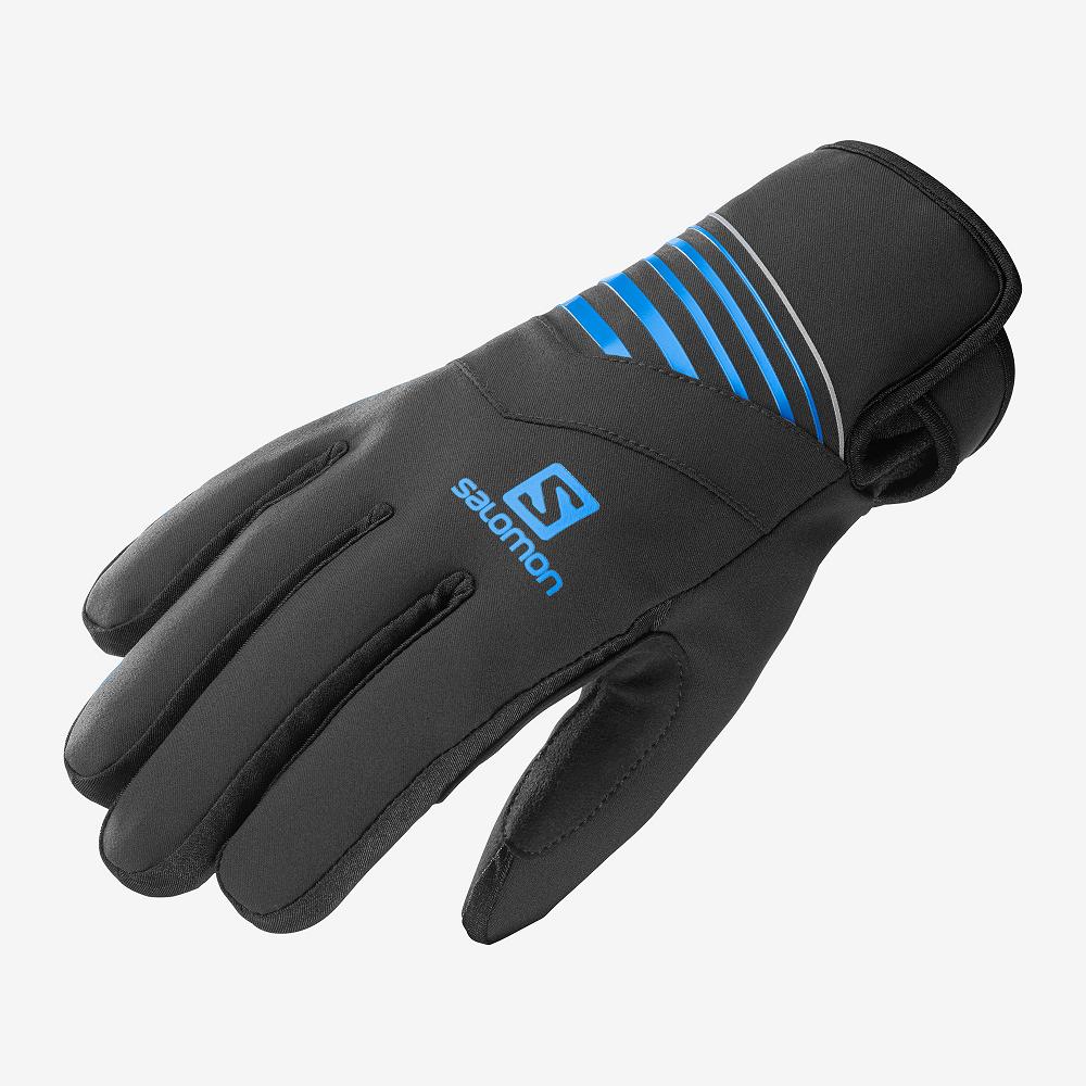 Salomon RS WARM U Guantes Hombre - Negras - Colombia (78401-ITQK)